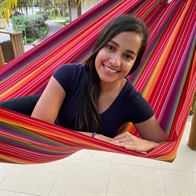 Hammock in durable fabric, Guatemala mix design FG542